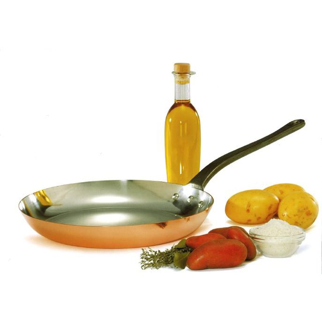Baumalu Copper Frying Pan 9.5-Inch